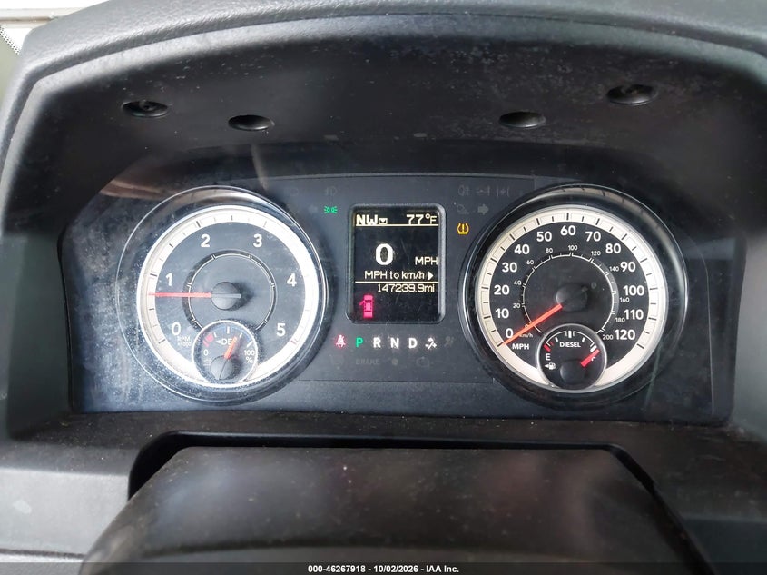 RAM 2500 2016 VIN 3C6UR5HL1GG297540