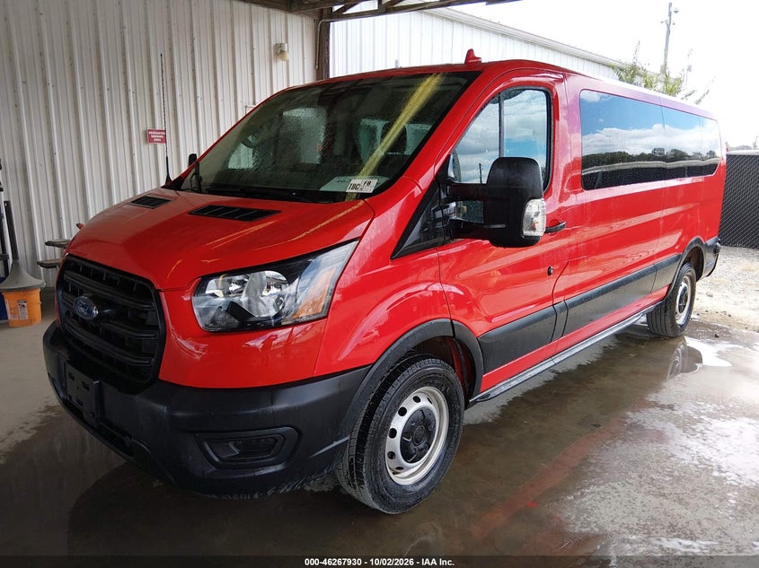 Vin: 1fbax2y80lkb08881, lot: 46768024, ford transit-350 passenger van xl 20202