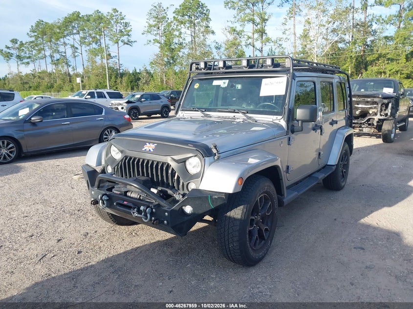Vin: 1c4bjweg3jl809118, lot: 46768053, jeep wrangler jk unlimited altitude 4x4 20182