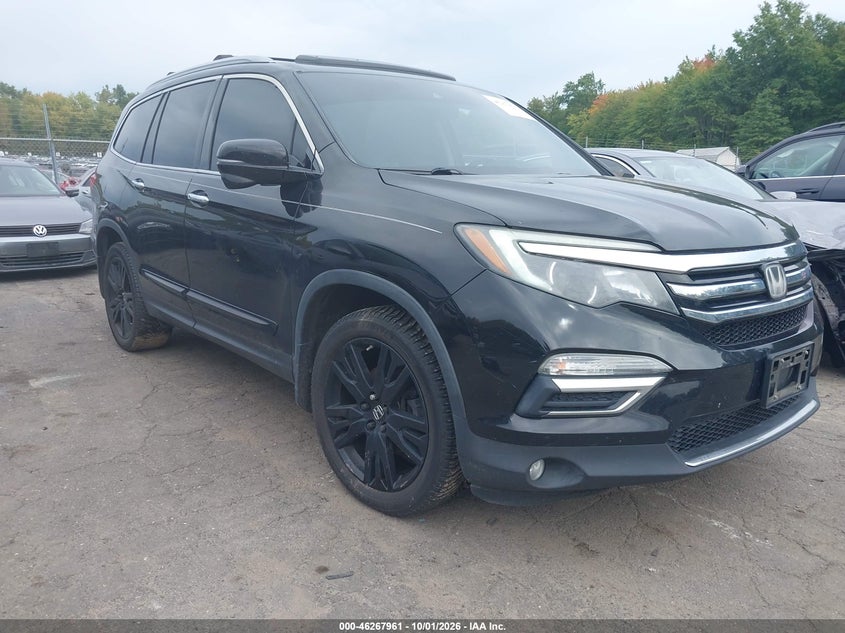 Vin: 5fnyf6h98jb030566, lot: 46768055, honda pilot touring 20181