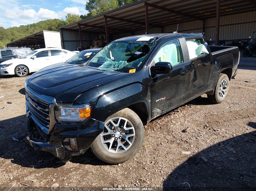Vin: 1gtg6fen4m1118508, lot: 46768081, gmc canyon 4wd  short box at4 - leather 20212