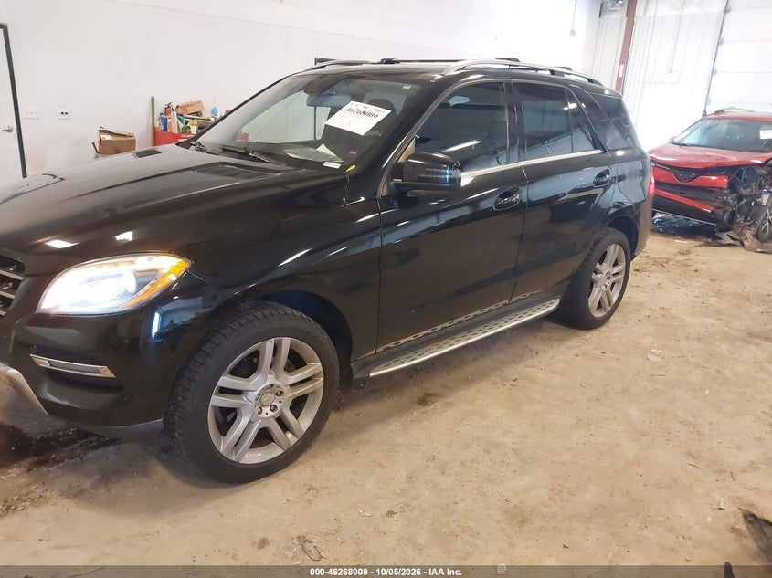 Vin: 4jgda5hb5fa619113, lot: 46768103, mercedes-benz ml 350 4matic 20152