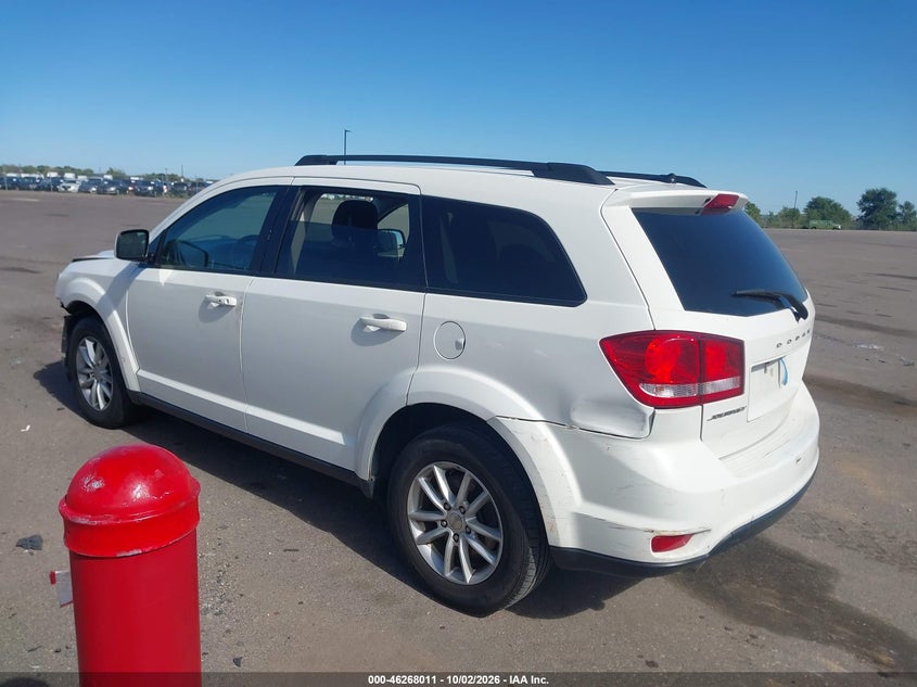 Vin: 3c4pdcbgxht531512, lot: 46768105, dodge journey sxt 20173