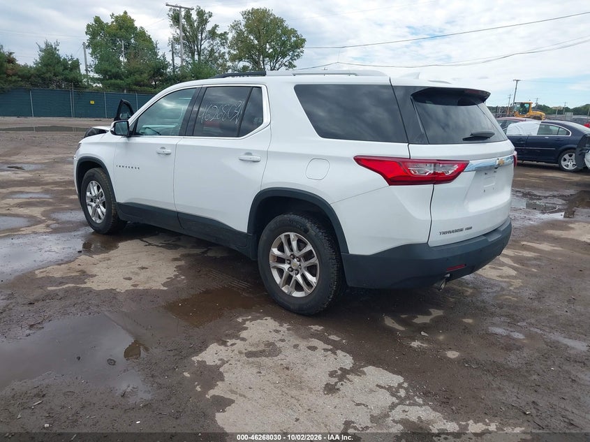 Vin: 1gnevgkw3jj215683, lot: 46768124, chevrolet traverse 1lt 20183