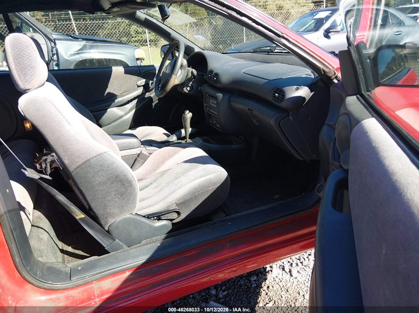PONTIAC SUNFIRE 2000 VIN 4G2JB32T2YB202591