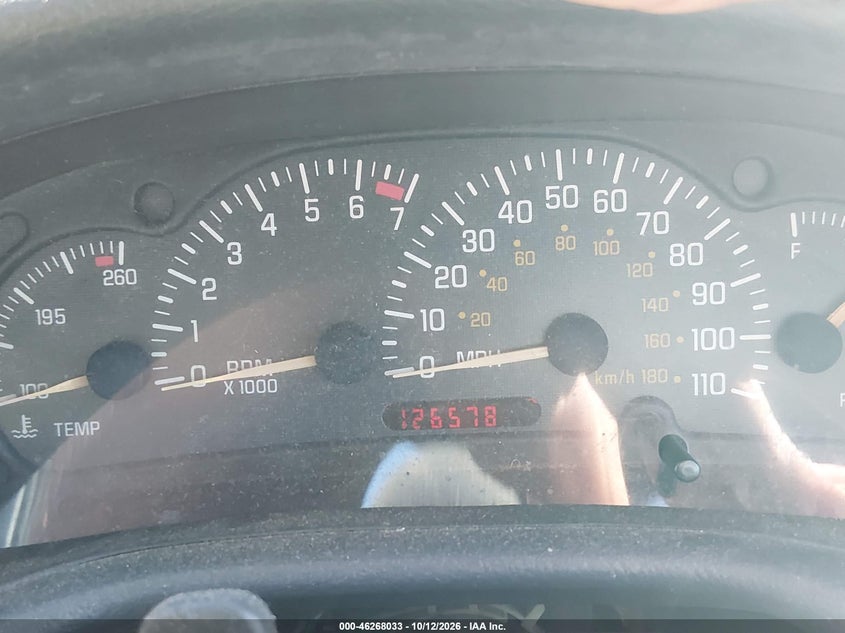 PONTIAC SUNFIRE 2000 VIN 4G2JB32T2YB202591