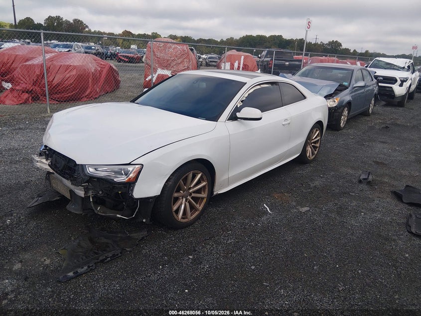 Vin: waumfafr6fa036240, lot: 46768150, audi a5 2.0t premium 20152