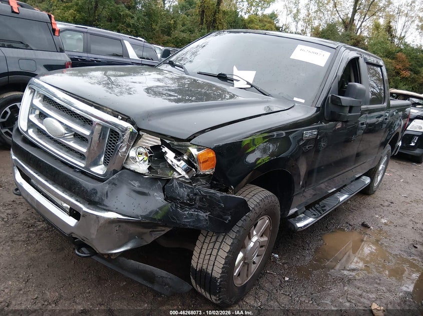 FORD F150 2008 VIN 1FTPW14V58FB00046
