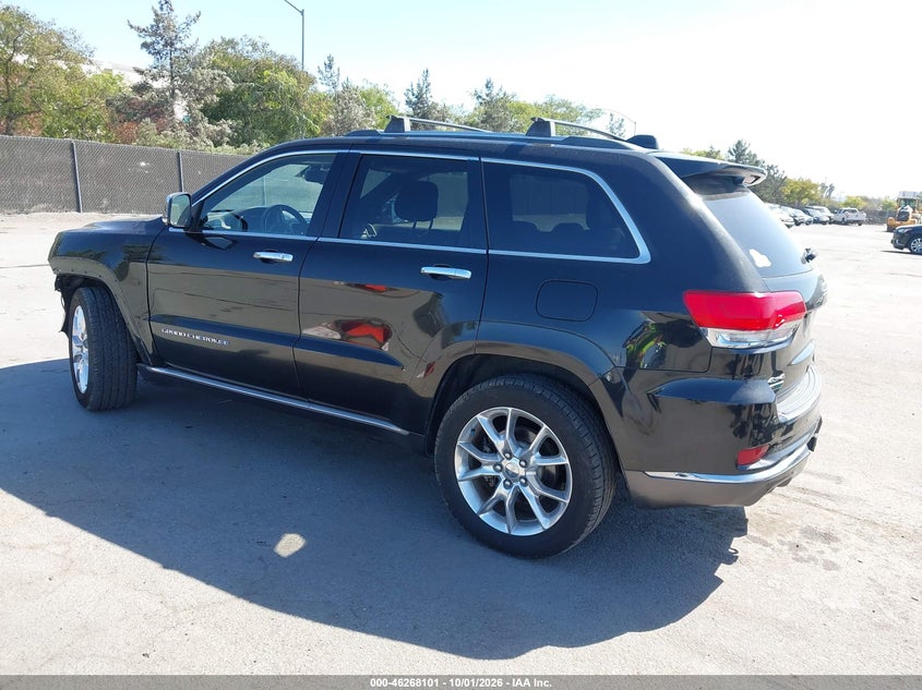 Vin: 1c4rjfjm8ec371843, lot: 46768195, jeep grand cherokee summit 20143
