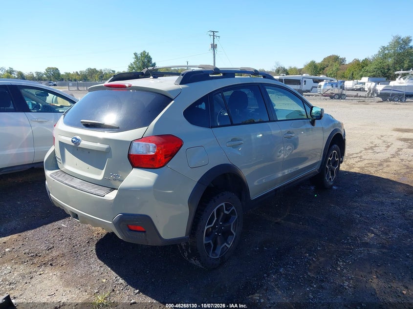 Vin: jf2gpacc5eh317482, lot: 46768224, subaru xv crosstrek 2.0i premium 20144