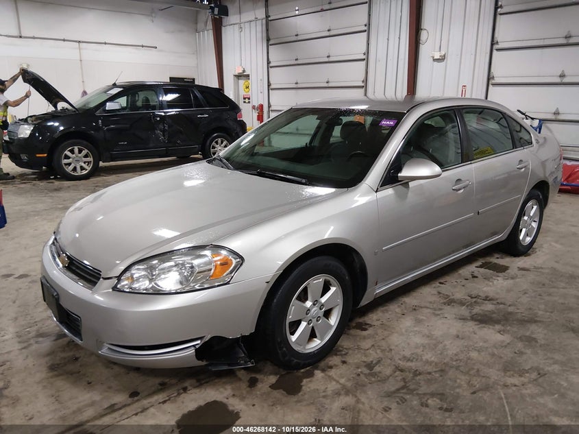 2007 Chevrolet Impala Lt, Hail, IAAI, VIN 2G1WT58N279238777 — photo 2