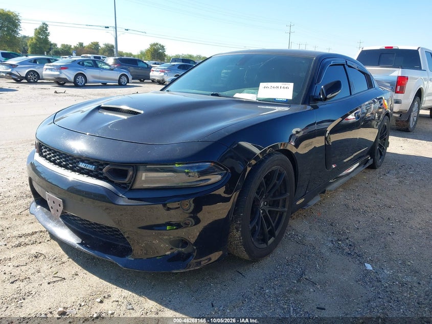 Vin: 2c3cdxgj5kh668081, lot: 46768261, dodge charger scat pack rwd 20192