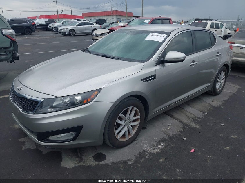 Vin: knagm4a74d5308848, lot: 46768274, kia optima lx 20132