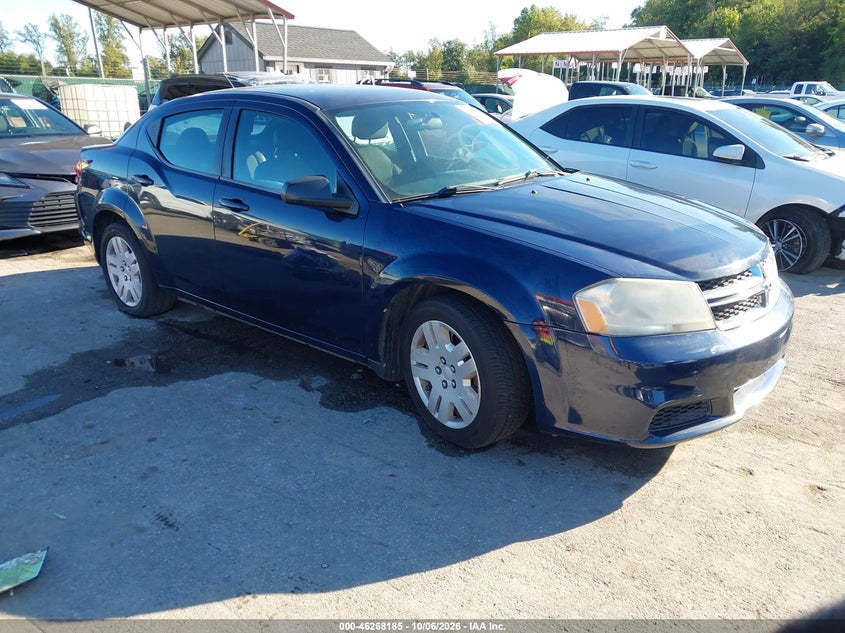 Vin: 1c3cdzab7dn621349, lot: 46768279, dodge avenger se 2013 img_1