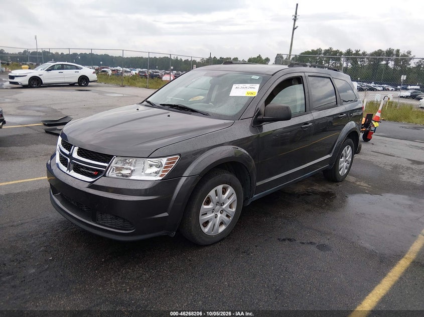 Vin: 3c4pdcab0jt216679, lot: 46768300, dodge journey se 20182