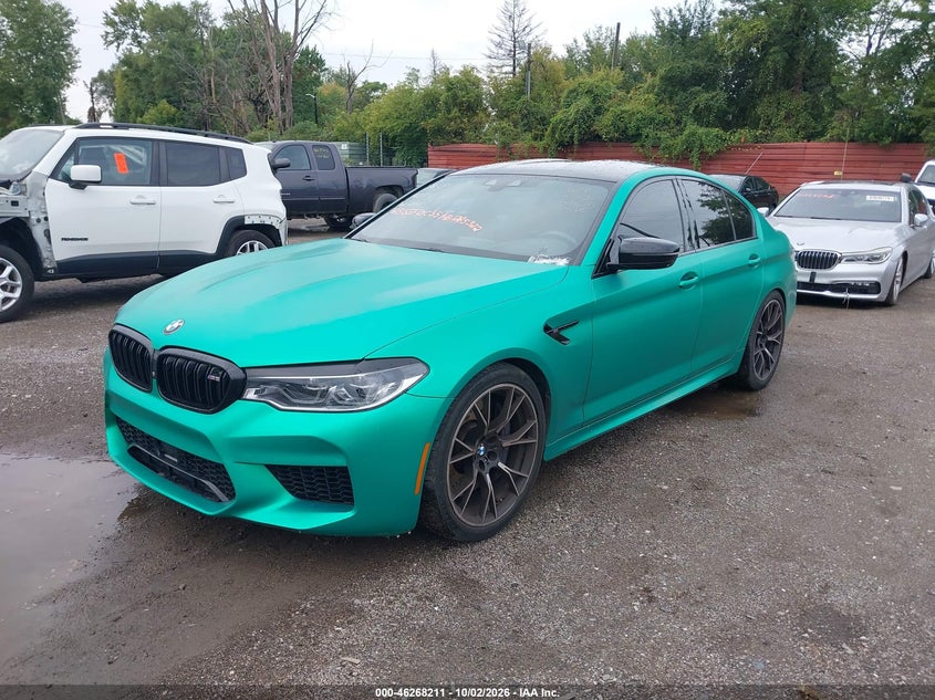 BMW M5 2019 VIN WBSJF0C55KB285322