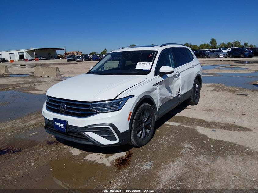Vin: 3vv3b7ax3nm030322, lot: 46768335, volkswagen tiguan 2.0t se 20222