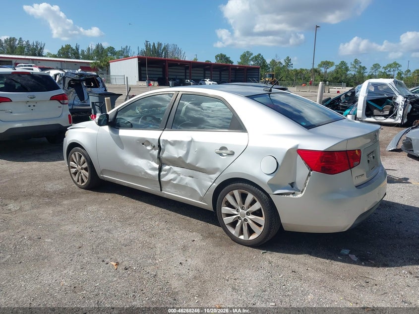 Vin: knafw4a39a5140316, lot: 46768340, kia forte sx 20103