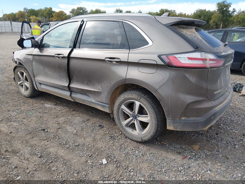 Vin: 2fmpk4k9xkbb86560, lot: 46768342, ford edge titanium 20193