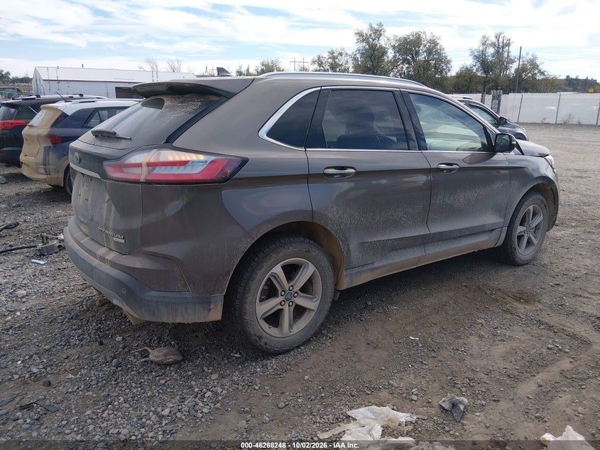 Vin: 2fmpk4k9xkbb86560, lot: 46768342, ford edge titanium 20194