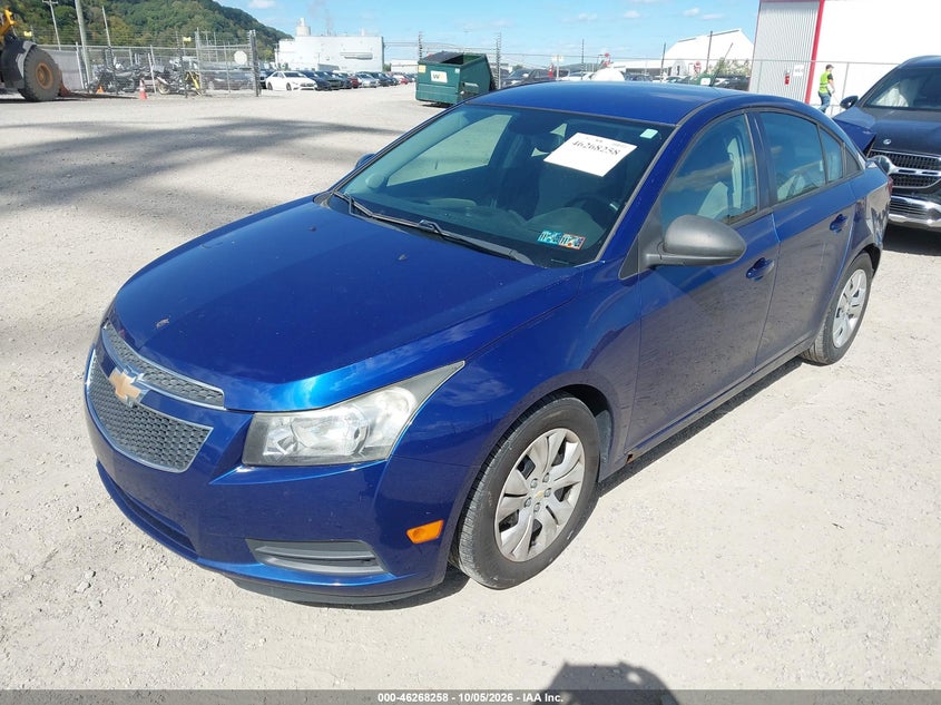 Vin: 1g1pa5sg2d7115241, lot: 46768353, chevrolet cruze ls auto 20132