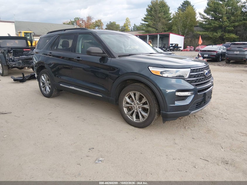 Vin: 1fmsk8dh8ngc14990, lot: 46768383, ford explorer xlt 20221