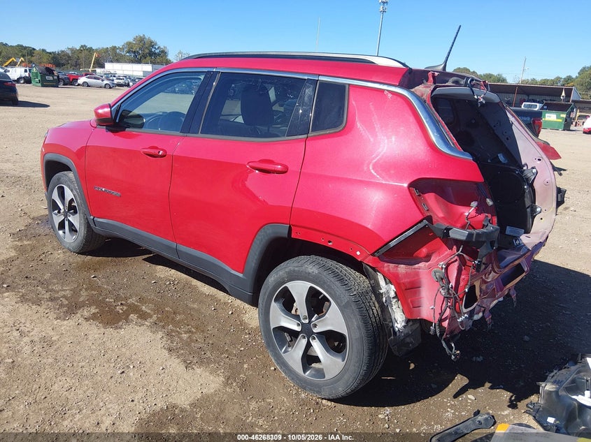 Vin: 3c4njdbb6kt689332, lot: 46768403, jeep compass latitude 4x4 20193