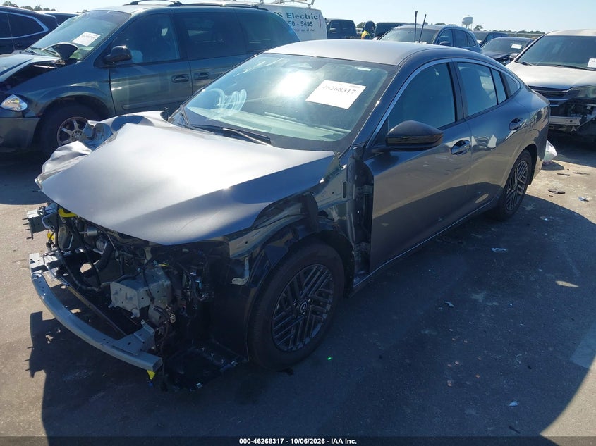 2026 Nissan Sentra Sv, Front End, IAAI, VIN 3N1AB9CV9TY282646 — photo 2
