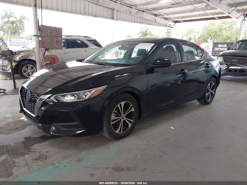 Vin: 3n1ab8cv0py225476, lot: 46768417, nissan sentra sv xtronic cvt 20232