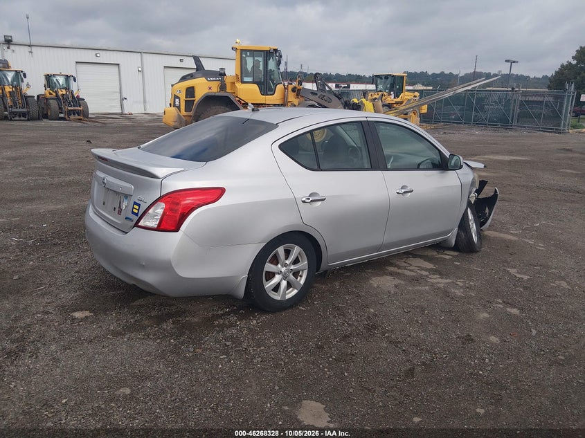 Vin: 3n1cn7ap9dl853298, lot: 46768422, nissan versa 1.6 sl 20134