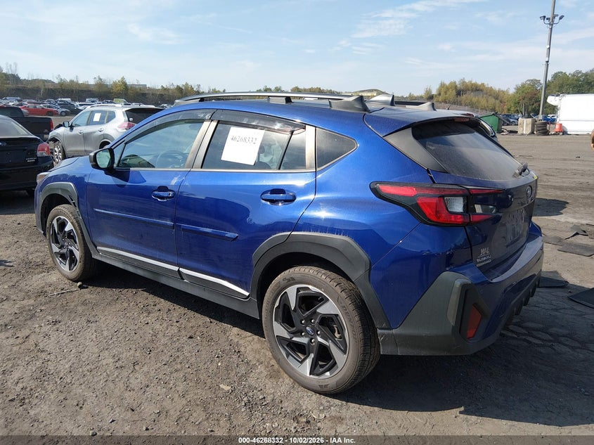 Vin: 4s4guhm66r3712973, lot: 46768426, subaru crosstrek limited 20243
