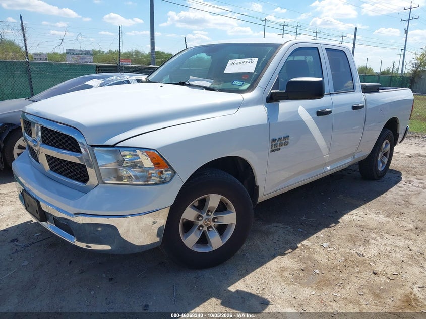 Vin: 1c6rr6fg4ks524190, lot: 46768434, ram 1500 classic tradesman  4x2 6'4 box 20192