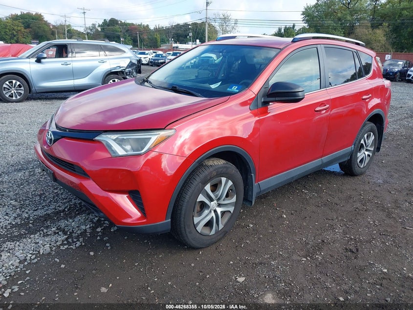 Vin: jtmbfrev6gj069859, lot: 46768449, toyota rav4 le 20162