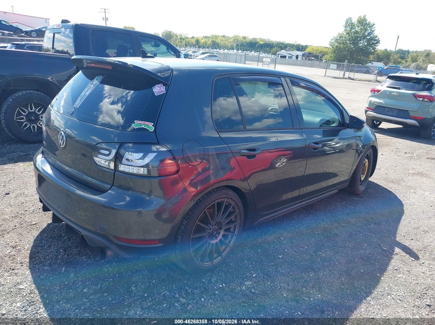 VOLKSWAGEN GTI 2011 VIN WVWHD7AJ4BW296485