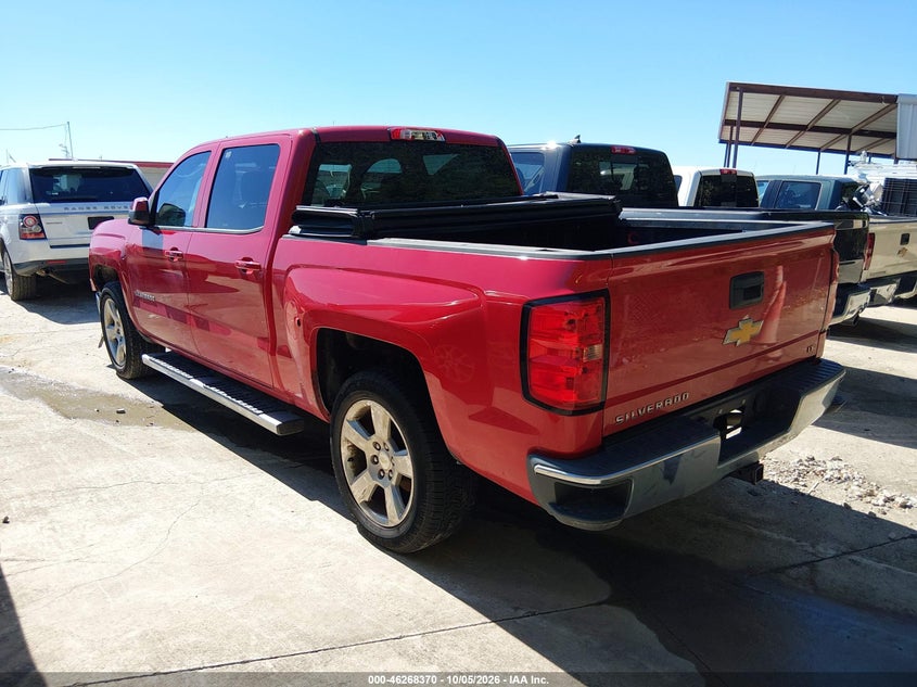 Vin: 3gcpcrec7eg376436, lot: 46768464, chevrolet silverado 1500 lt 20143