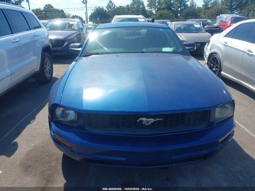 FORD MUSTANG 2007 VIN 1ZVHT80N675366270