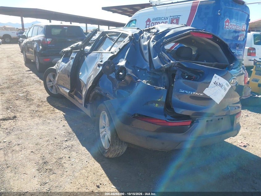 Vin: kndpb3a24b7175890, lot: 46768484, kia sportage lx 20113