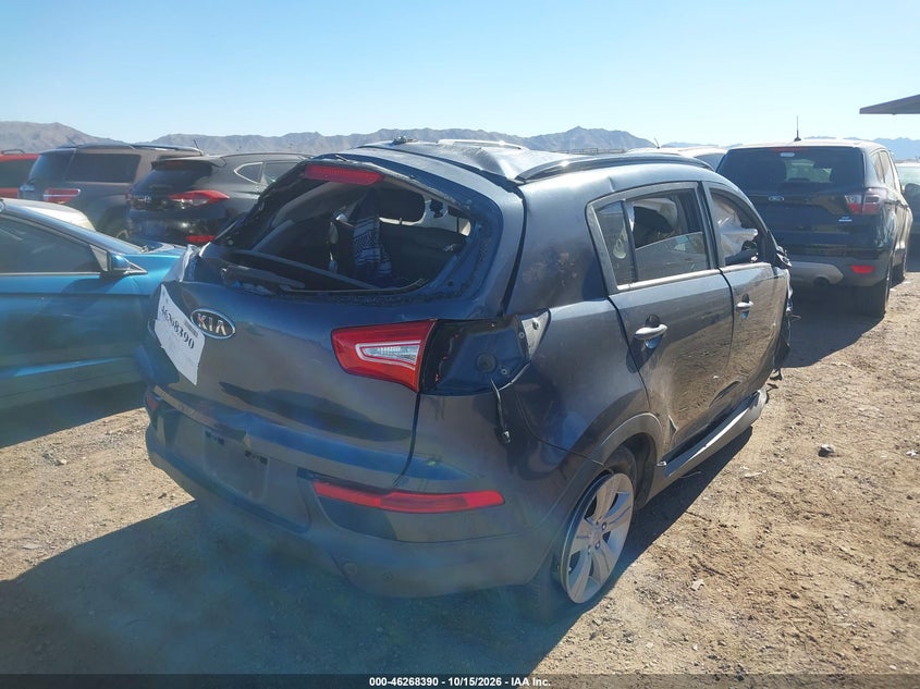 Vin: kndpb3a24b7175890, lot: 46768484, kia sportage lx 20114