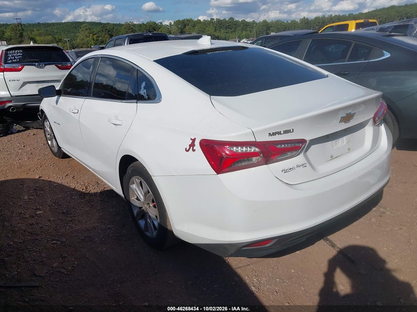 Vin: 1g1zd5st2lf094120, lot: 46768529, chevrolet malibu fwd lt 20203