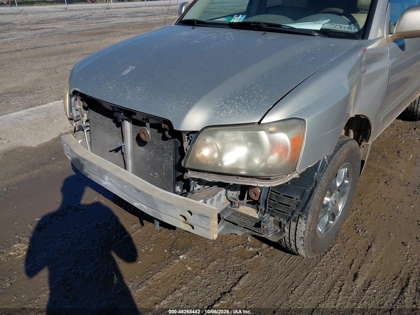 TOYOTA HIGHLANDER 2005 VIN JTEEP21A850068151