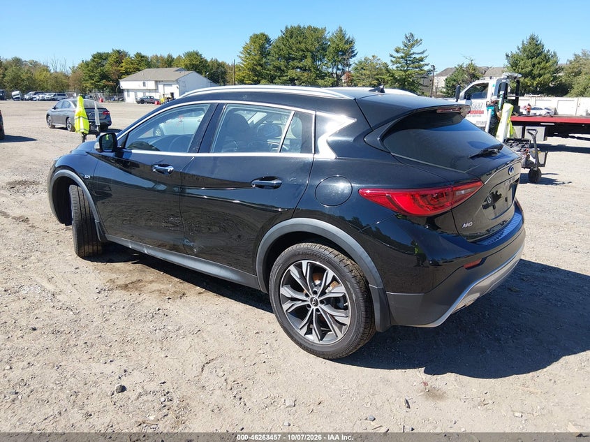 Vin: sjkch5cr2ja003021, lot: 46768551, infiniti qx30 essential 20183