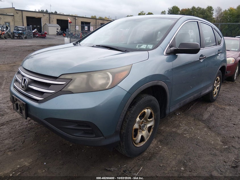 2014 Honda Cr-V Lx, Удар сзади, IAAI, VIN 2HKRM4H3XEH678766 — фото 2