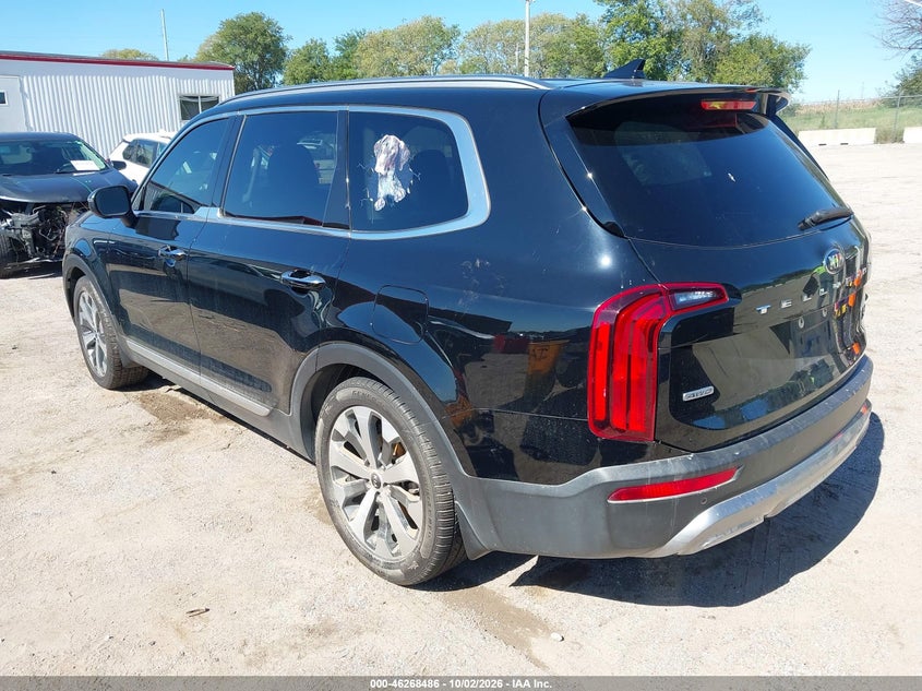 Vin: 5xyp6dhc4lg021127, lot: 46768580, kia telluride s 20203