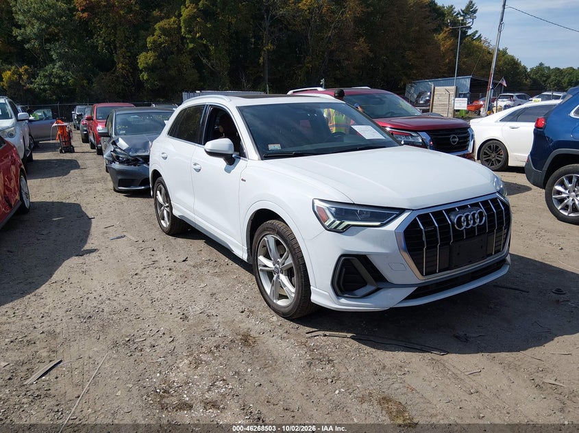 Vin: wa1eecf39k1071313, lot: 46768597, audi q3 2.0t s line premium 20191