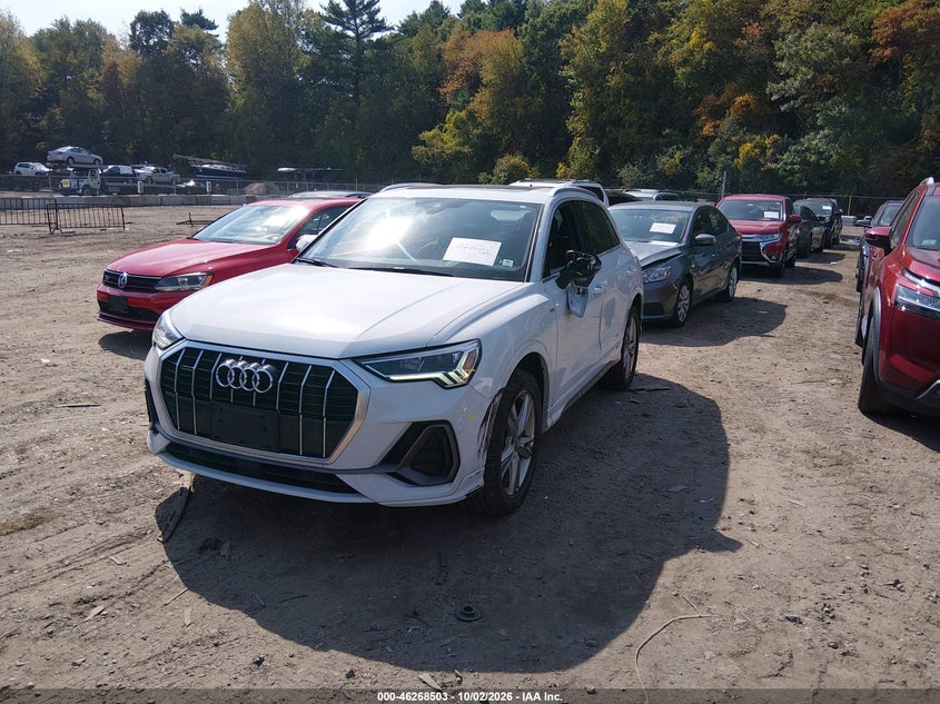 Vin: wa1eecf39k1071313, lot: 46768597, audi q3 2.0t s line premium 20192