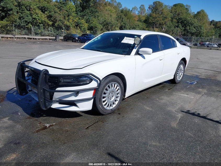 2019 Dodge Charger Police Awd, Right Side, IAAI, VIN 2C3CDXKT1KH749619 — photo 2