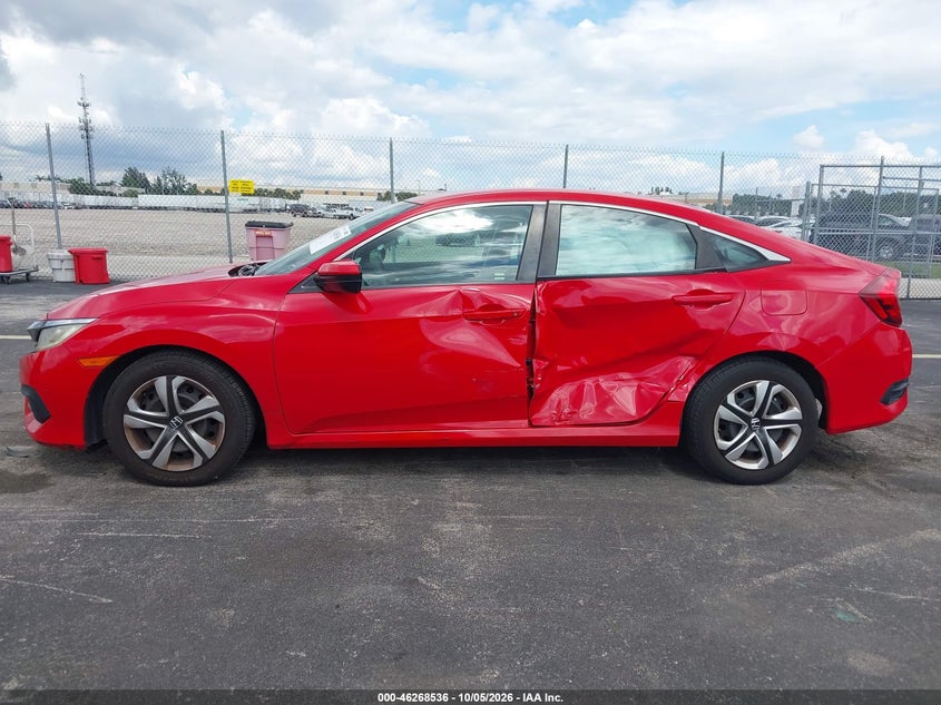 HONDA CIVIC 2016 VIN 2HGFC2F5XGH562446