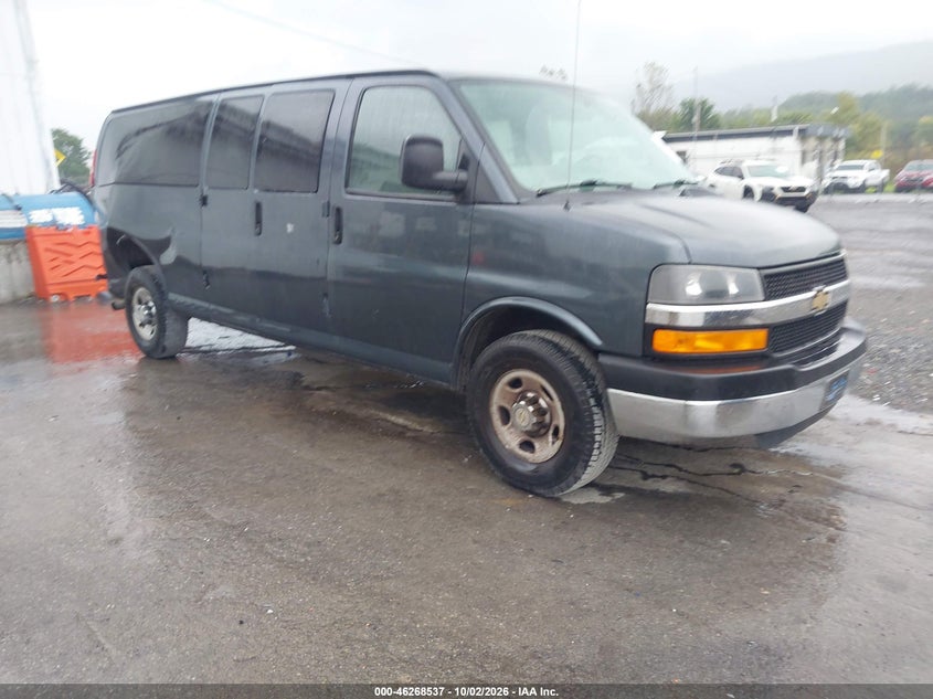 Vin: 1gazg1fg7e1177457, lot: 46768631, chevrolet express 3500 lt 20141
