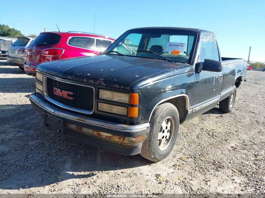 1995 GMC Sierra C1500, Левый бок, IAAI, VIN 1GTEC14H8SZ565534 — фото 2