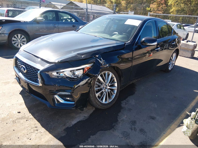 Vin: jn1ev7ar7km557970, lot: 46768643, infiniti q50 3.0t luxe 20192